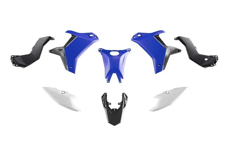 Darmowy zwrot RACETECH (RTECH) KOMPLET PLASTIKÓW (BEZ PRZEDNIEGO BŁOTNIKA) T7 YAMAHA TENERE 700 ‘25-‘26 KOLOR CZARNY / NIEBIESKI / BIAŁY
