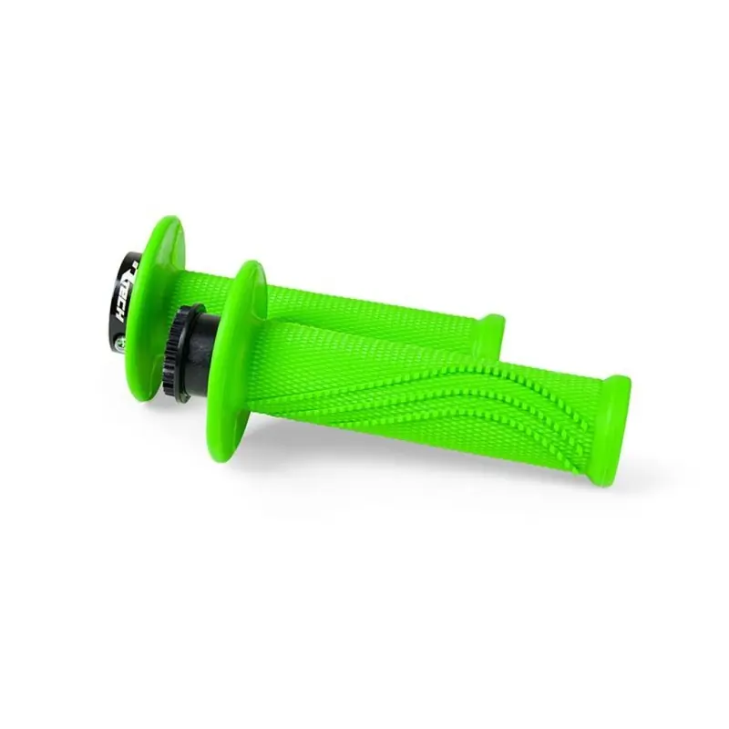 Nie przegap RACETECH (RTECH) MANETKI R20 LOCK-ON (22+25MM) KOLOR ZIELONY NEON + 8 ADAPTERÓW ROLGAZU