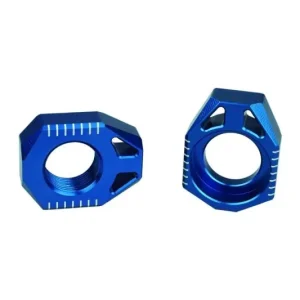 Bezpieczne zakupy SCAR NOWY RACING NAPINACZE (NAPINACZ) TYLNEJ OŚKI (OSI) SHERCO 125/250/350/450 SE-R SEF-R ‘08-‘23 KOLOR NIEBIESKI
