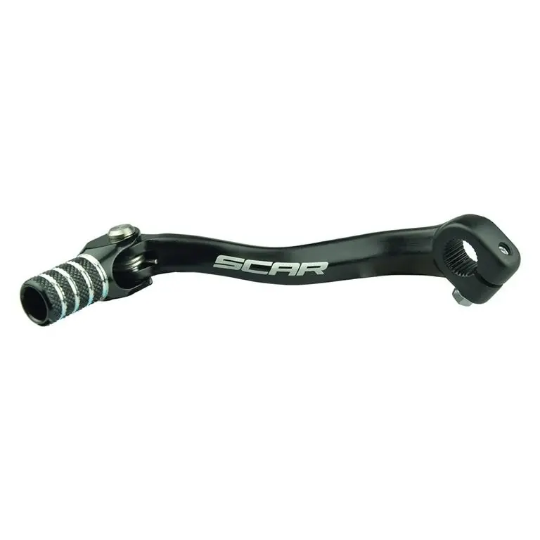 Łatwy zwrot SCAR NOWY RACING DŹWIGNIA ZMIANY BIEGÓW HONDA CRF 250R ‘04-‘09, CRF 250X ‘04-‘19 CZARNA KOŃCÓWKA