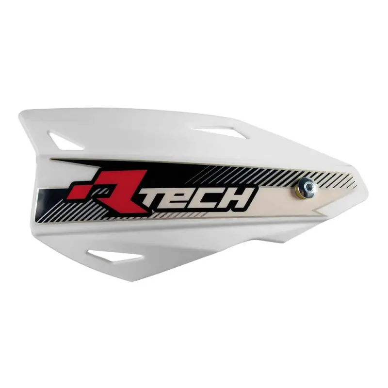 RACETECH (RTECH) OSŁONY RĄK (HANDBARY) VERTIGO CROSS/ENDURO KOLOR BIAŁY (Z MOCOWANIAMI DO KIEROWNICY) Promocja