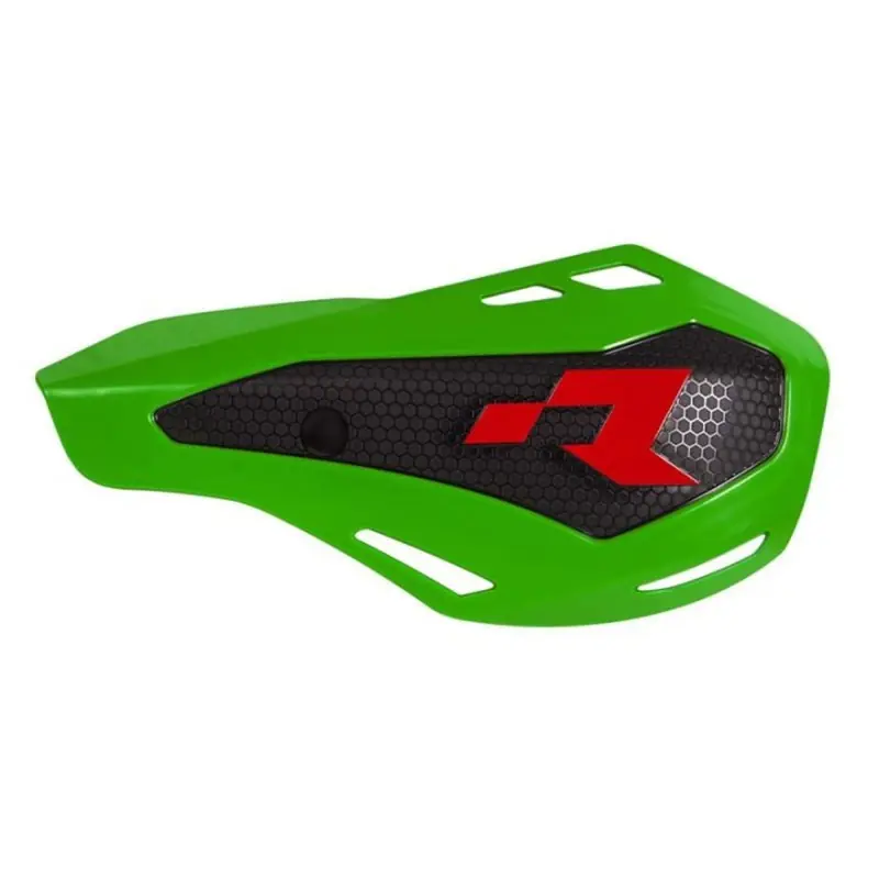 Wyjątkowa oferta RACETECH (RTECH) OSŁONY RĄK (HANDBARY) HP1 KOLOR ZIELONY (Z MOCOWANIAMI Z OSŁONAMI POMP SPRZĘGŁA I HAMULCA NISSIN)