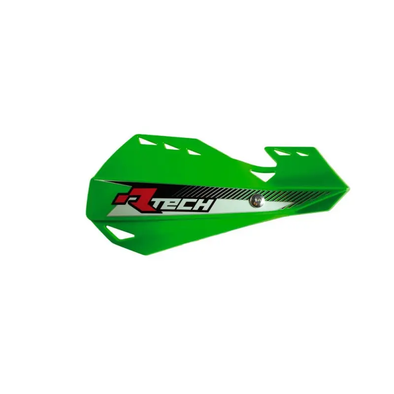 RACETECH (RTECH) OSŁONY RĄK (HANDBARY) DUAL EVO KOLOR ZIELONY (Z MOCOWANIAMI DO KIEROWNICY) Wyprzedaż