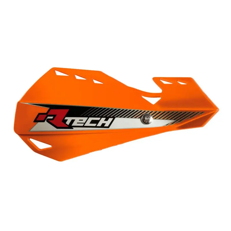 Super okazja RACETECH (RTECH) OSŁONY RĄK (HANDBARY) DUAL EVO KOLOR POMARAŃCZOWY (Z MOCOWANIAMI DO KIEROWNICY)