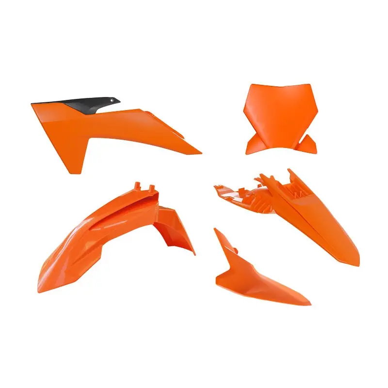 RACETECH (RTECH) KOMPLET PLASTIKÓW KTM SX 65 ‘24- ‘25 KOLOR POMARAŃCZOWY / CZARNY Do wyczerpania zapasów