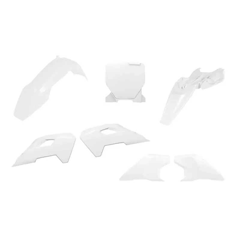 Popularny RACETECH (RTECH) KOMPLET PLASTIKÓW HUSQVARNA TC 65 ‘24- ‘25 KOLOR BIAŁY