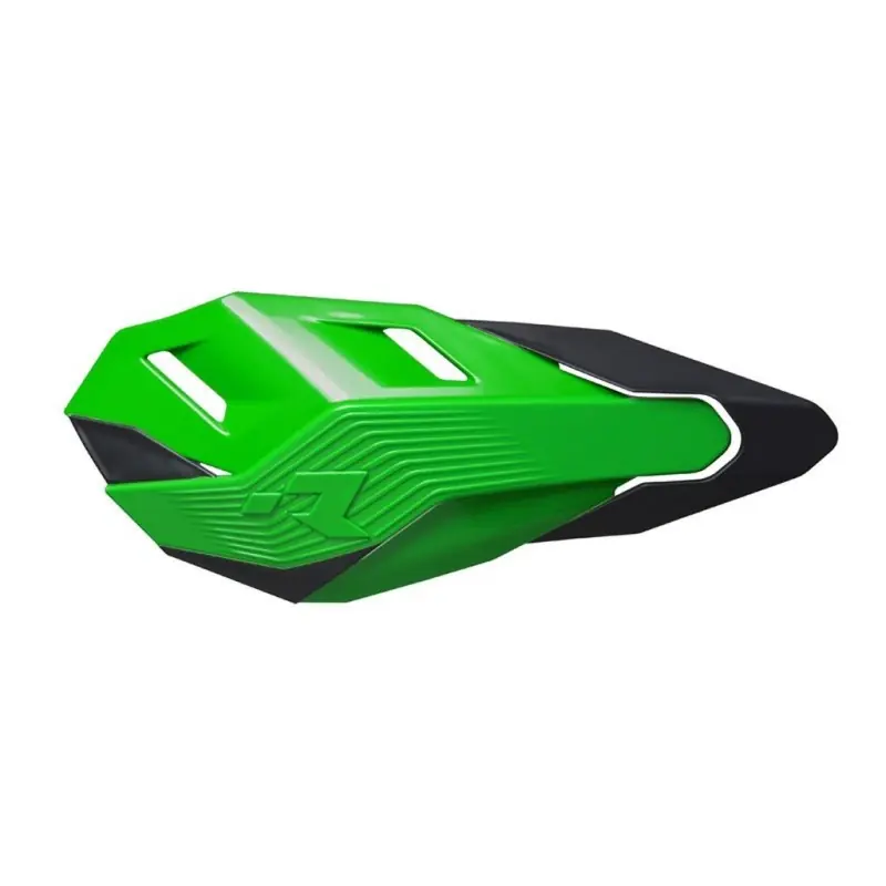 RACETECH (RTECH) PLASTIKI ZAMIENNE DO OSŁON RĄK (HANDBARÓW) HP3 KOLOR ZIELONY CZARNY Ostatnie sztuki