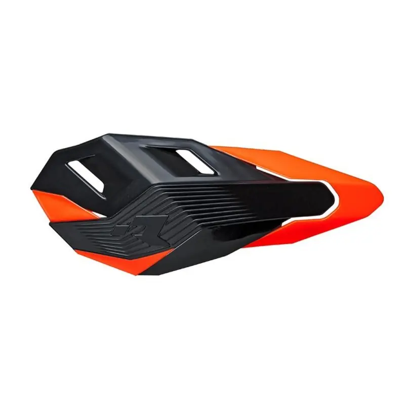 RACETECH (RTECH) PLASTIKI ZAMIENNE DO OSŁON RĄK (HANDBARÓW) HP3 KOLOR CZARNY POMARAŃCZOWY NEON Ostatnia szansa