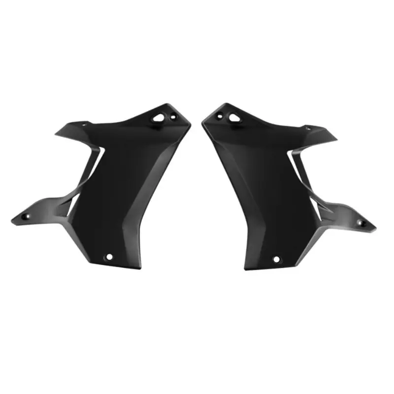 Nowość RACETECH (RTECH) OSŁONY CHŁODNICY (LEWA/PRAWA) T7 REVOLUTION YAMAHA TENERE 700 ‘19- ‘24 KOLOR CZARNY