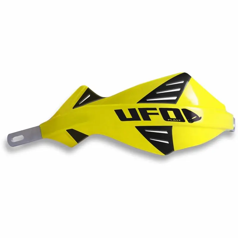 Wysoka jakość UFO OSŁONY RĄK (HANDBARY) ALU DISCOVER KOLOR ŻÓŁTY (Z MOCOWANIAMI 28MM)