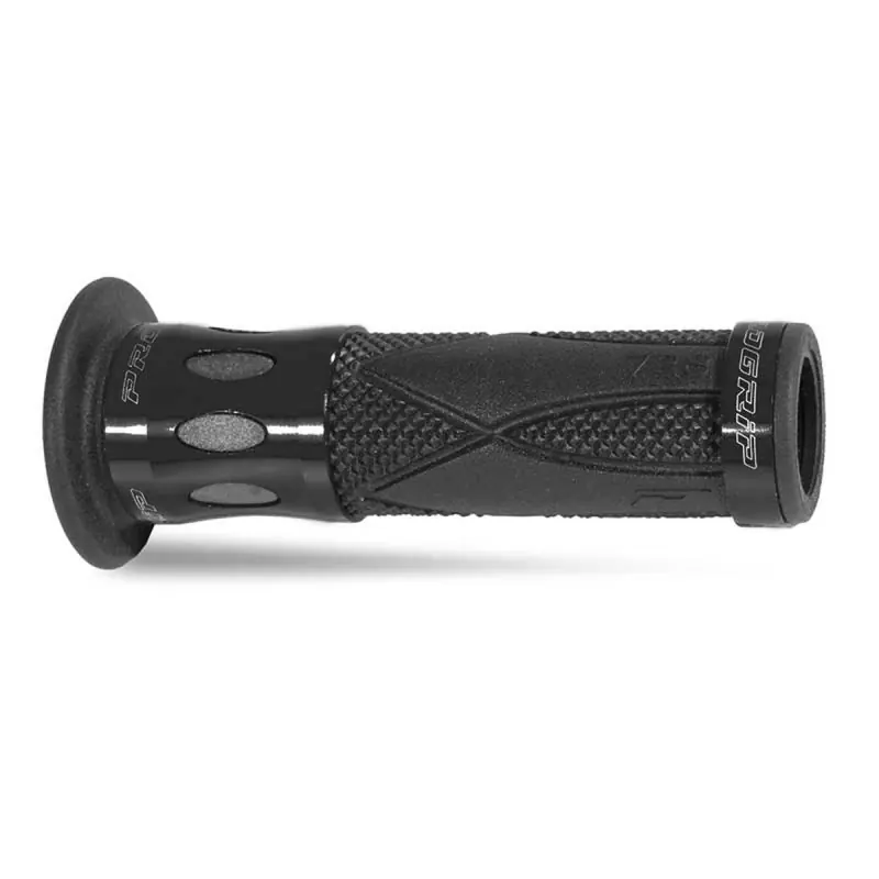 Dostępne od ręki PROGRIP MANETKI PG728 ROAD ALU (22+25MM, DŁ.122MM) KOLOR CZARNY (JEDNOSKŁADNIKOWE) (728-102) (PG728BK)