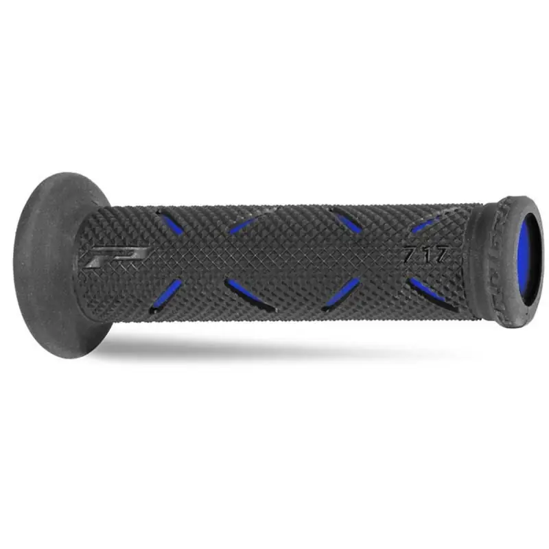 Hit sprzedaży PROGRIP MANETKI PG717 ROAD (22+25MM, DŁ.122MM) KOLOR CZARNY/NIEBIESKI (DWUSKŁADNIKOWE) (717-150) (PG717/2)