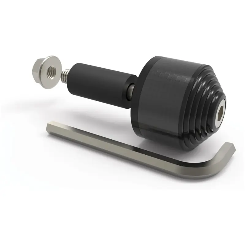 Wyjątkowa oferta OXFORD CIĘŻARKI KIEROWNICY CARB END 2 KOLOR CZARNY (CARBON) KOMPLET