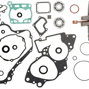 Łatwy zwrot HOT RODS ZESTAW NAPRAWCZY DOŁU SILNIKA SUZUKI RM 85 ‘02-‘24 (WAŁ KORBOWY, ŁOŻYSKA, USZCZELNIACZE, USZCZELKI)