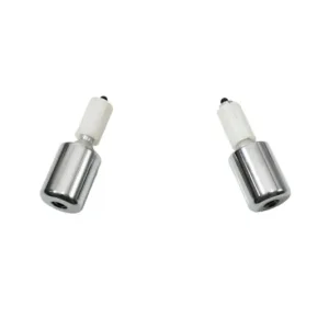 BUZZETTI KOŃCÓWKI/CIĘŻARKI KIEROWNICY ŚREDNICA 17,5MM KOLOR CHROM Premium