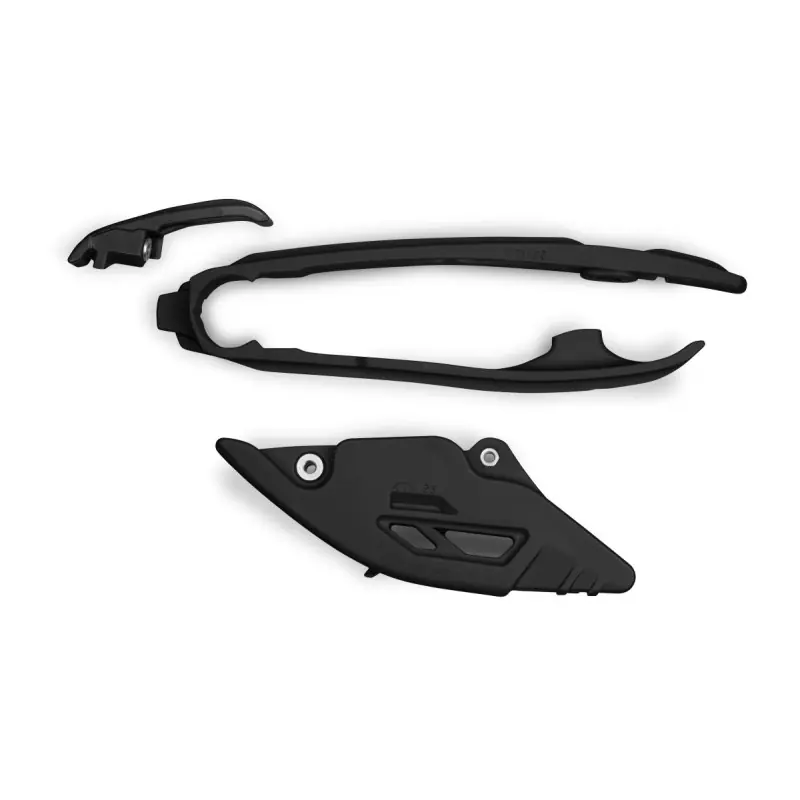 UFO KOMPLET ŚLIZG + PROWADNICA ŁAŃCUCHA KTM SX 125 / 250 / 300 ‘23- ‘25, SXF (SX-F) 250 / 350 / 450 ‘23- ‘25, EXC 150 / 250 / Tylko dziś