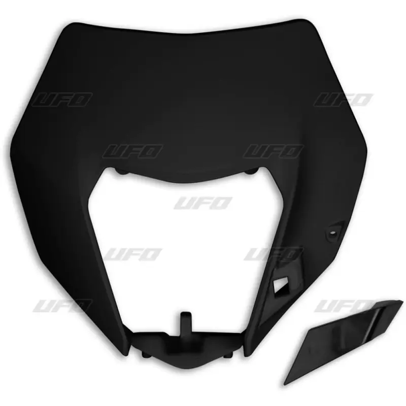 UFO OSŁONA LAMPY PRZÓD KTM EXC/EXCF 14-16 KOLOR CZARNY (WZÓR OEM) Dostępne od ręki