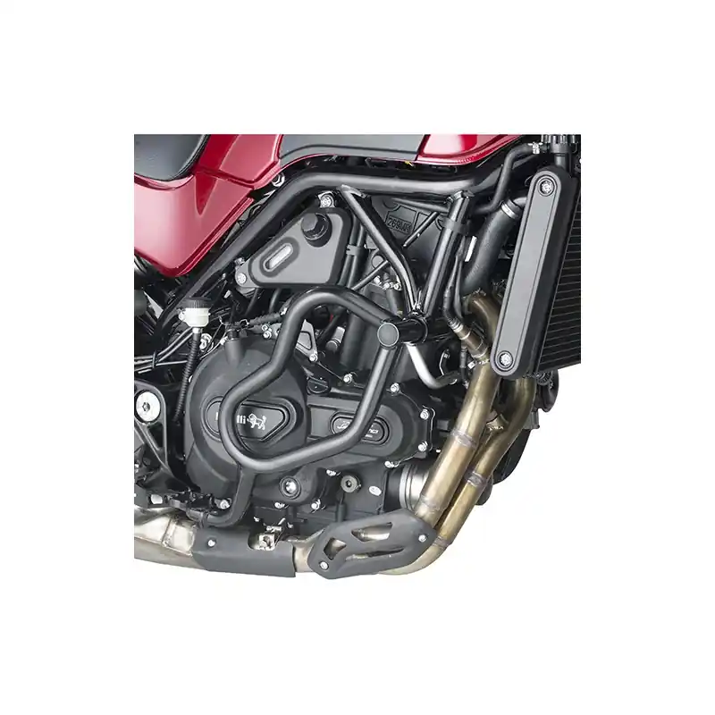 Nowy KAPPA GMOLE OSŁONY SILNIKA BENELLI LEONCINO 500 (17-18) CZARNE