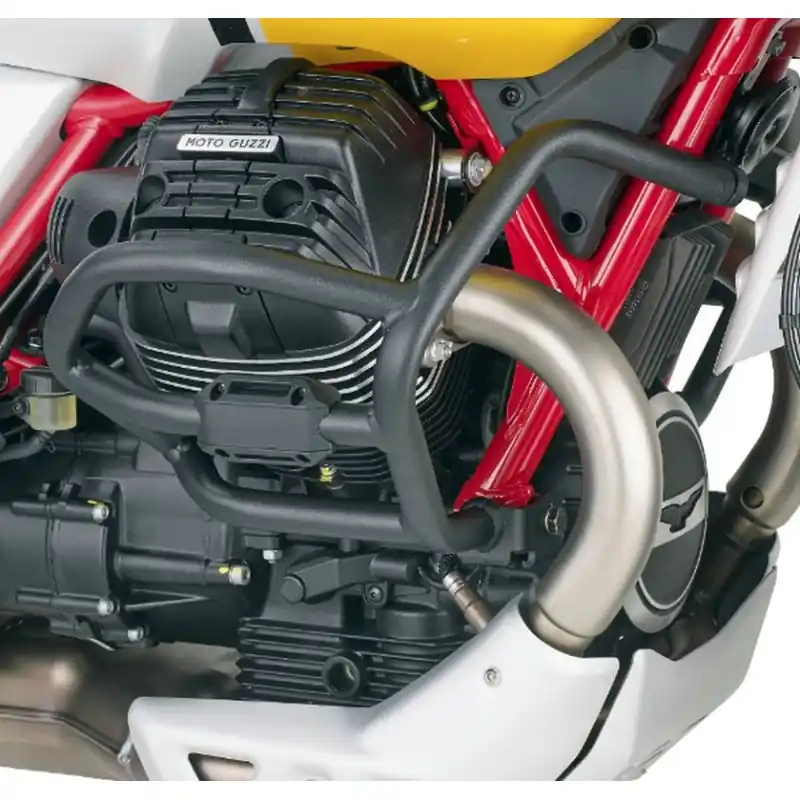 Niska cena KAPPA GMOLE OSŁONY SILNIKA MOTO GUZZI V85 TT ‘19- ‘25 CZARNE