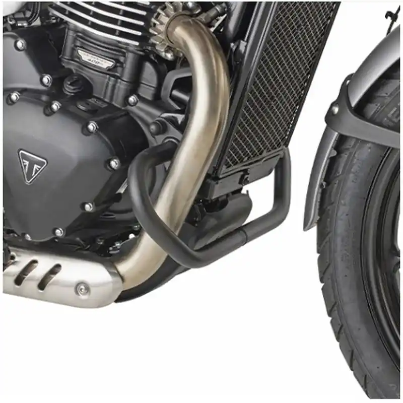 KAPPA GMOLE OSŁONY SILNIKA TRIUMPH SCRAMBLER 400 X ‘24- ‘25, SPEED 400 ‘24- ‘25, CZARNE Premium