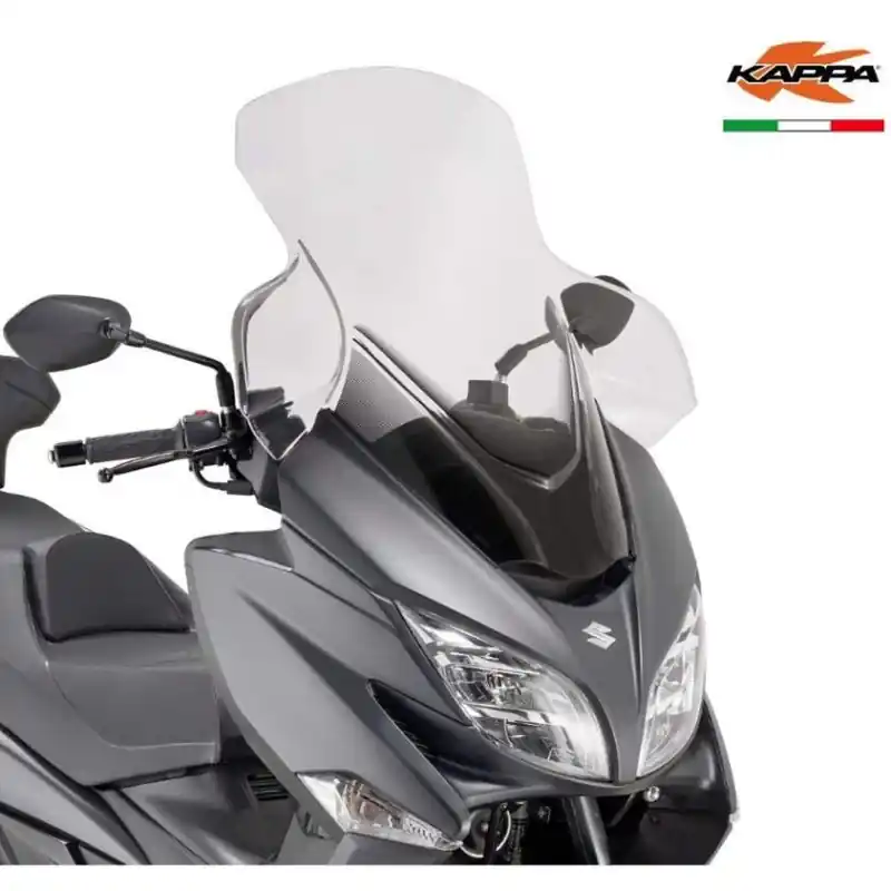 Wyprzedaż KAPPA SZYBA SUZUKI BURGMAN 400 ‘17- ‘25 75 x 76 CM PRZEZROCZYSTA