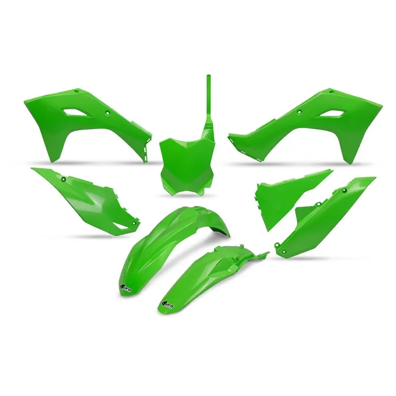 UFO KOMPLET PLASTIKÓW KXF 250 ‘25, KXF 450 ‘24- ‘26, KX 450X ‘24- ‘26 KOLOR OEM ZIELONY Kup online