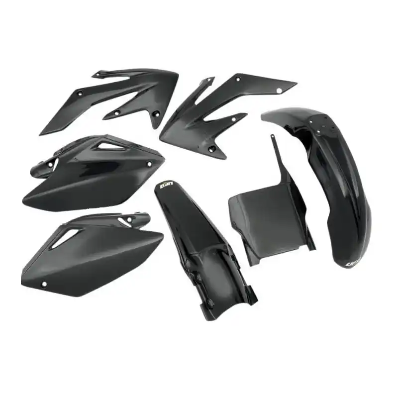 Bezpieczne zakupy UFO KOMPLET PLASTIKÓW HONDA CRF 250R ‘11- ‘13, CRF 450R ‘11- ‘12 KOLOR CZARNY (HO114E001)
