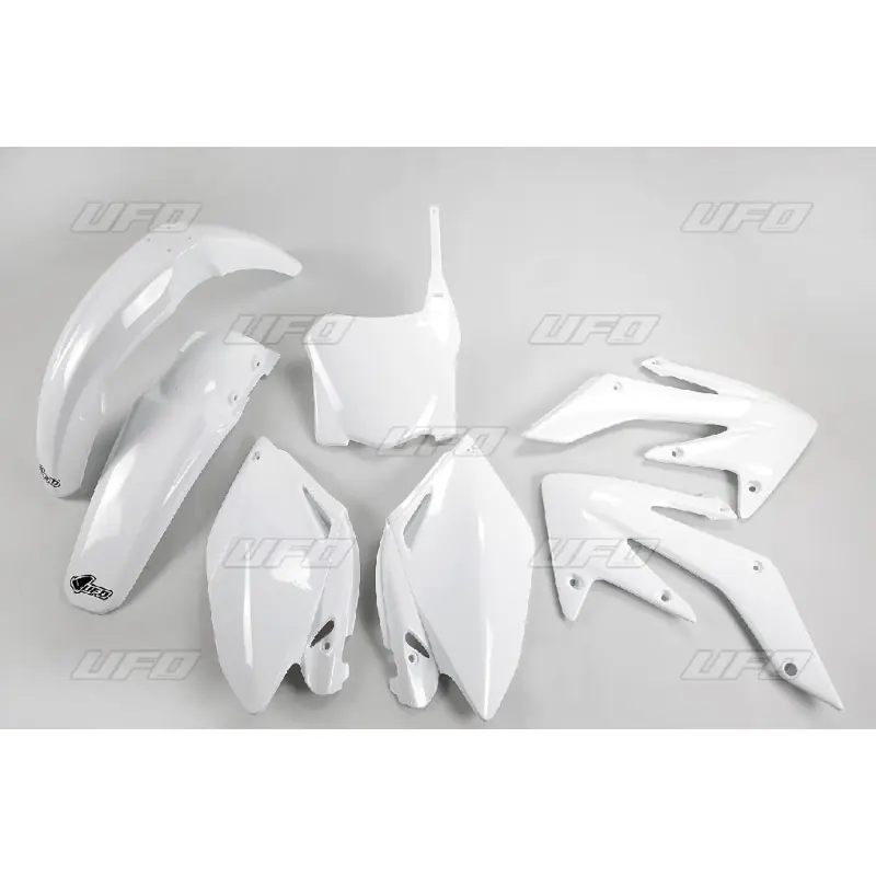 Bezpieczne zakupy UFO KOMPLET PLASTIKÓW HONDA CRF 250R ‘08- ‘09 KOLOR BIAŁY = HO112BE041 (HO112E041)