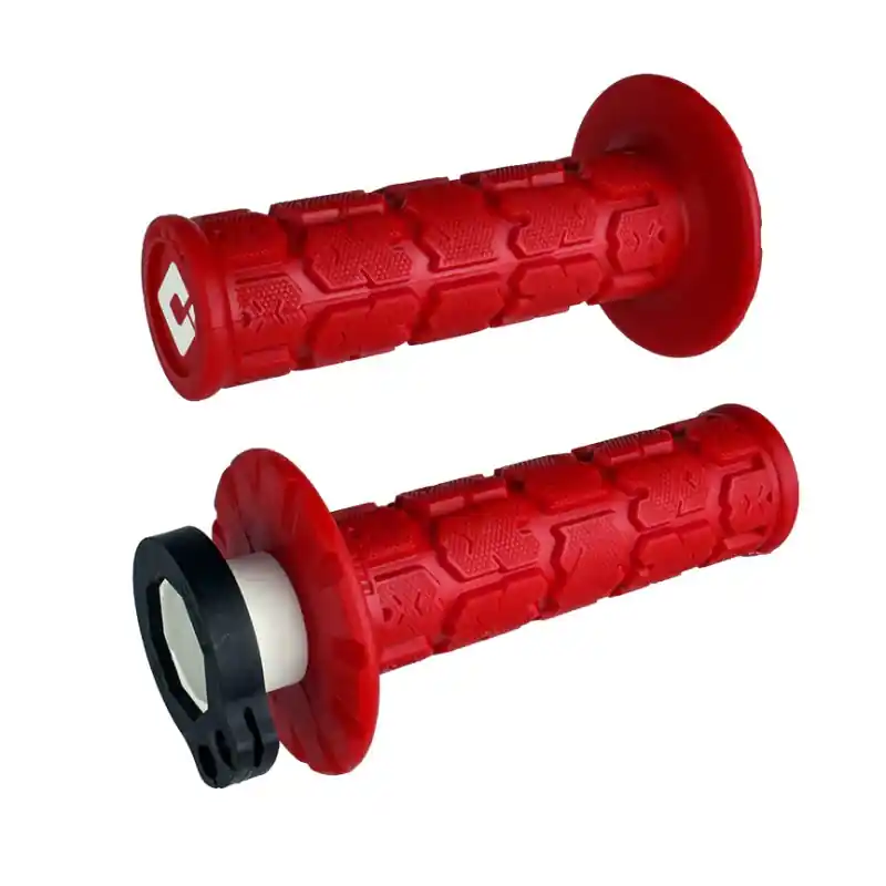 Darmowy zwrot ODI MANETKI OFF ROAD ROGUE MX V2 LOCK-ON GRIP KOLOR CZERWONY