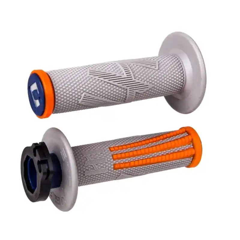 ODI MANETKI OFF ROAD EMIG PRO V2 LOCK-ON GRIP KOLOR SZARY POMARAŃCZOWY Promocja