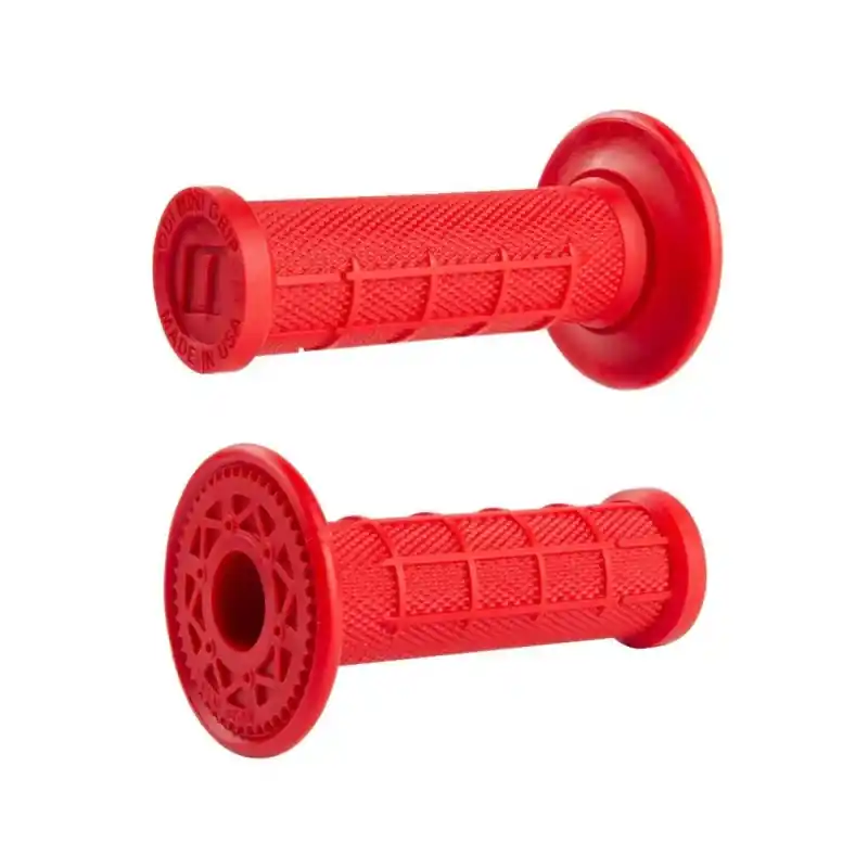 ODI MANETKI OFF ROAD MINI HALF WAFFLE MX SINGLE PLY GRIP KOLOR CZERWONY Darmowy zwrot