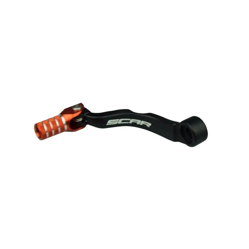 SCAR RACING DŹWIGNIA ZMIANY BIEGÓW KTM SX 85 ‘18- ‘25, SX 125 ‘17- ‘22, 150 EXC TPI ‘20- ‘23 KOLOR CZARNY/POMARAŃCZOWY Oferta limitowana