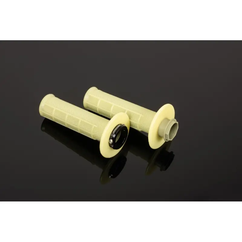 Tylko dziś RENTHAL MANETKI MX R-WORKS LOCK-ON ARAMID (HALF WAFFLE) KOLOR KREMOWY