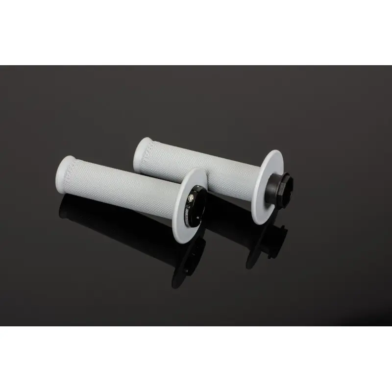 Ostatnie sztuki RENTHAL MANETKI MX ORIGINAL LOCK-ON SOFT (FULL DIAMOND) KOLOR JASNY SZARY
