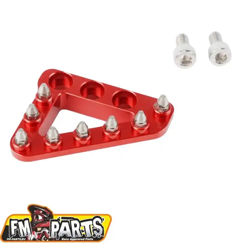 FM-PARTS STOPKA DŹWIGNI HAMULCA TYLNEGO (SZEROKA) BETA RR/XTRAINER KOLOR CZERWONY Taniej